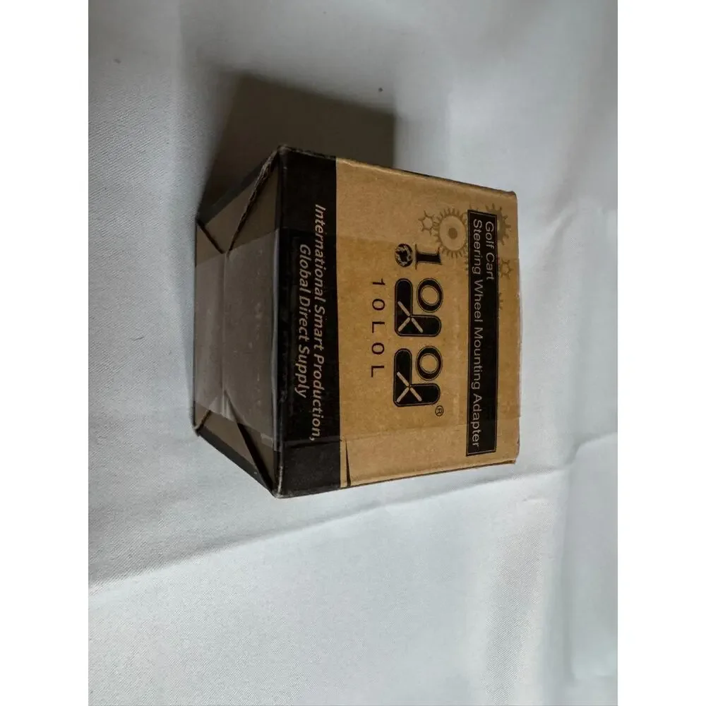 10L0L Black Golf Cart Steering Wheel Adapter for EZGO RXV TXT Valor Marathon
